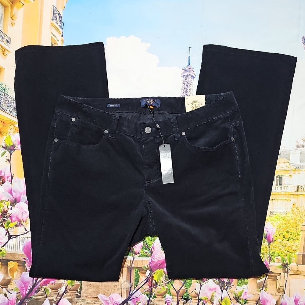 Talbots Black Boot Cut Pants